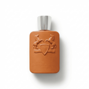 Bottle of Parfums de Marly Althair EDP fragrance on a white background with soft shadow