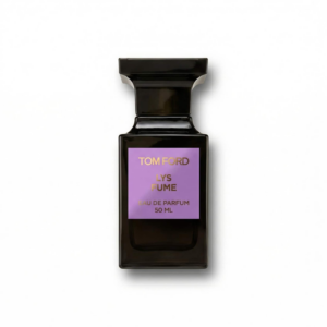 Bottle of Tom Ford Lys Fume EDP fragrance on a white background with soft shadow